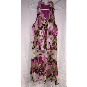 Merona army print dress